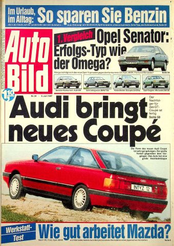 Deckblatt Auto Bild (24/1987)